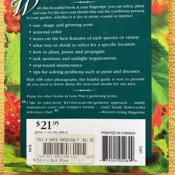 Tree & Shrub Gardening for British Columbia Book. Printed in Canada. Lone Pine - Picture 4 of 5